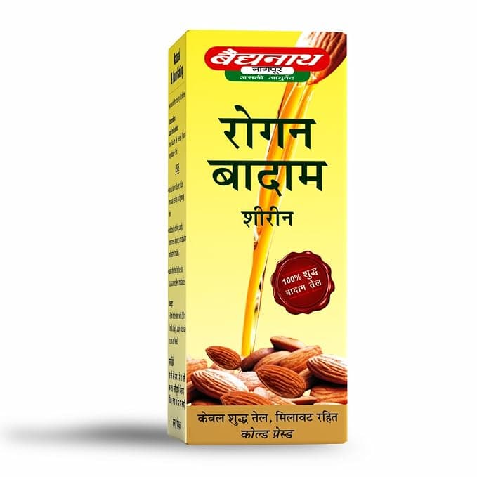 आयुर्वेद रोगन बादाम शीरीन (मीठे बादाम का तेल) कोल्ड-प्रेस्ड — image 2